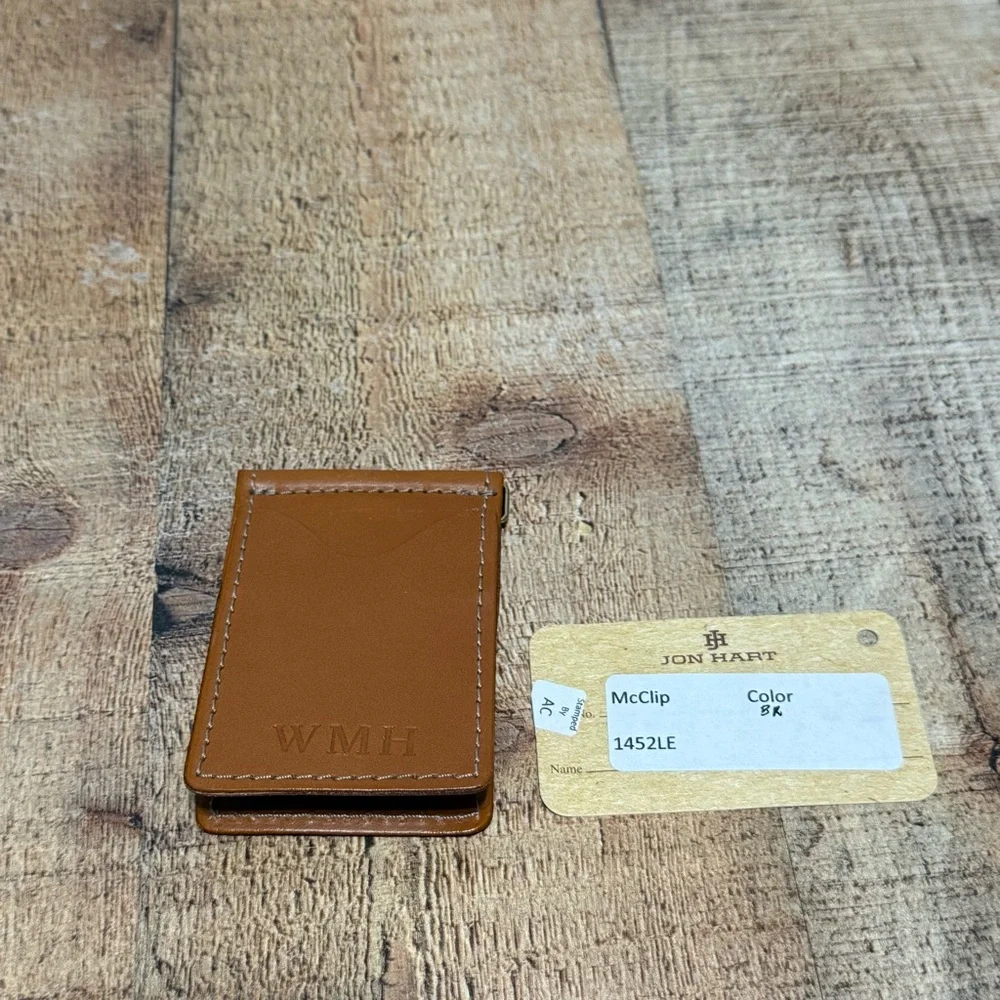 Jon hart mcclip Brown color monogram WMH
